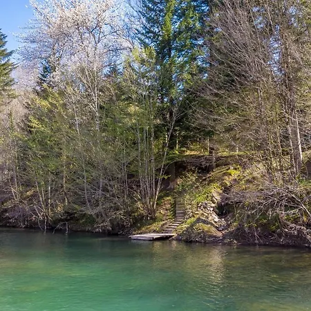Fani'S Riverside Home With Sauna & Beach - Happy Rentals Chalet